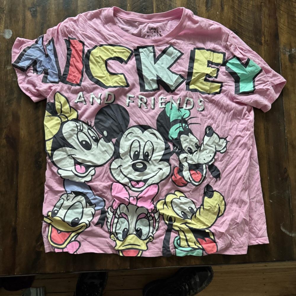 Mickey and friends shirt